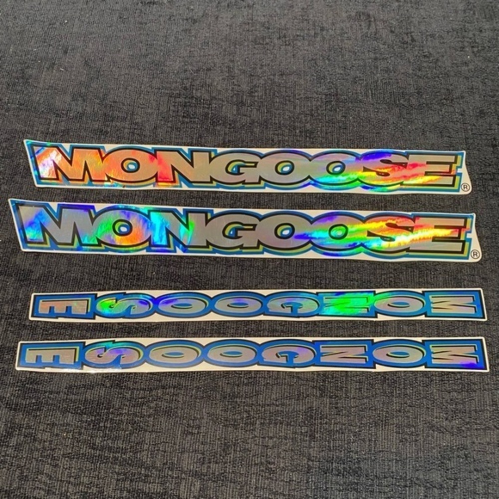 NOS Old School Bmx Mongoose Sticker set